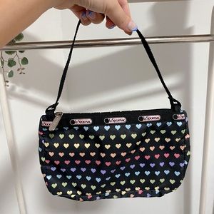 RAINBOW HEART WRISTLET
